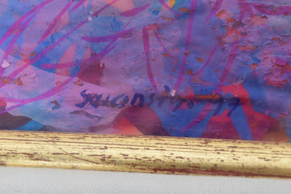 Original Gouache Painting by Tom Swanston