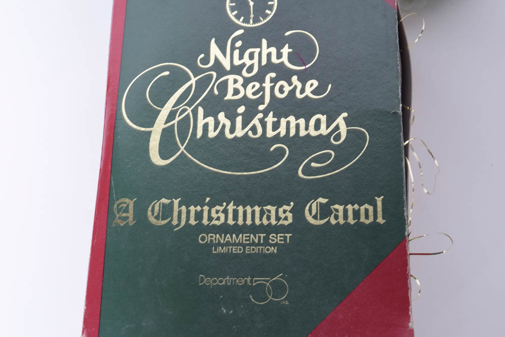 Collection of Christopher Radko Christmas Ornaments