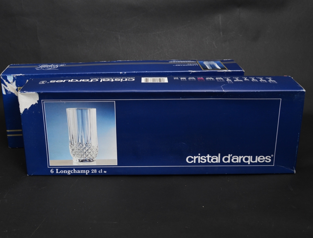 Longchamp Crystal Glasses