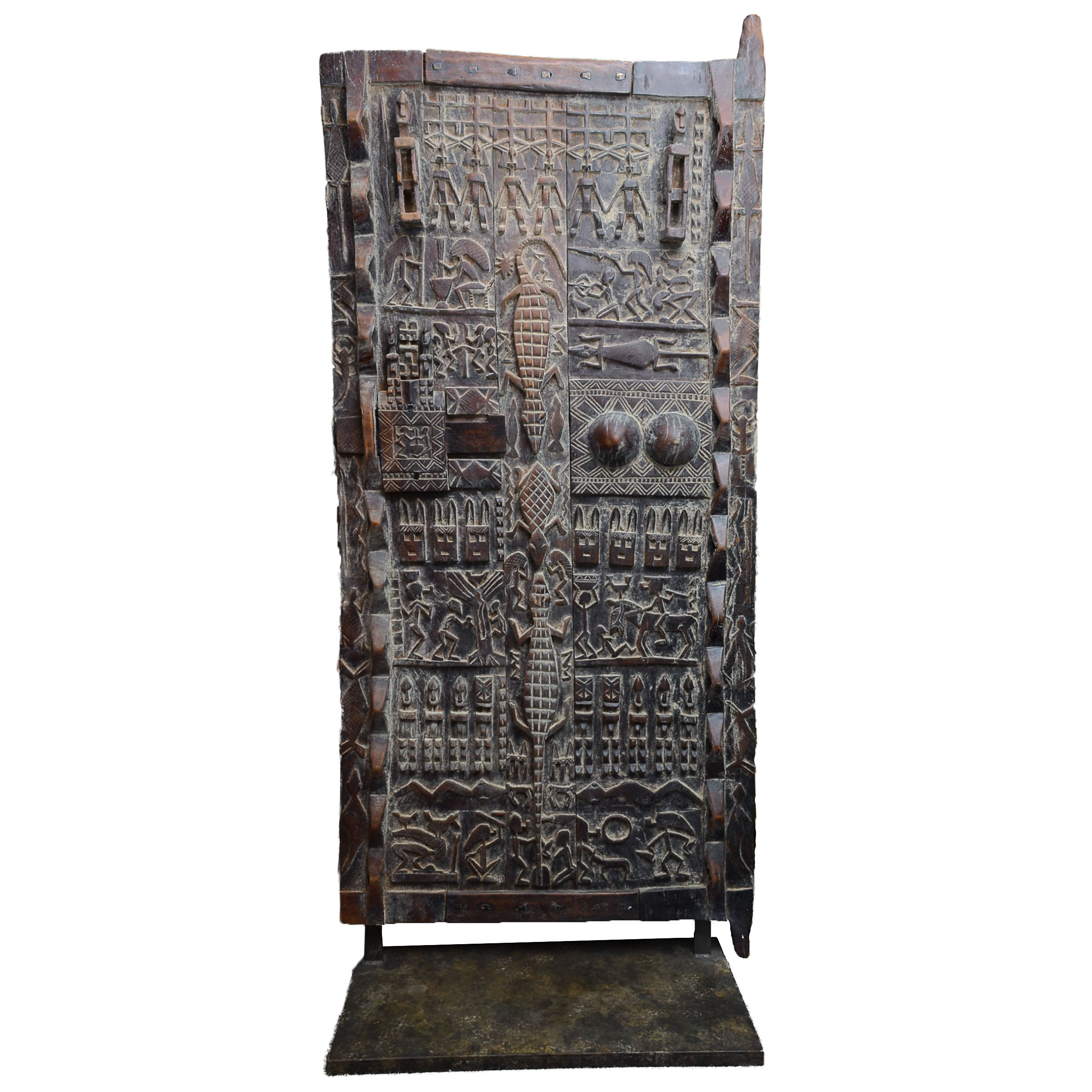 Malian Carved Granary Door
