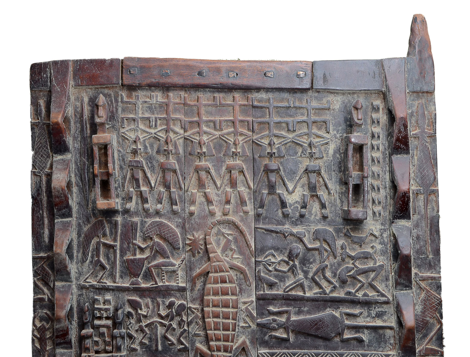 Malian Carved Granary Door