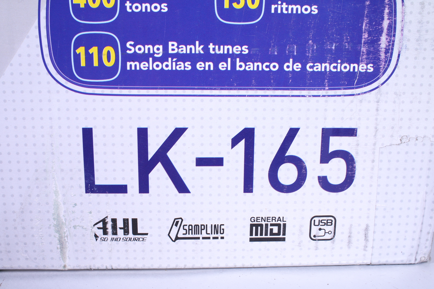 Casio LK-165 Key Lighting Keyboard and Stand