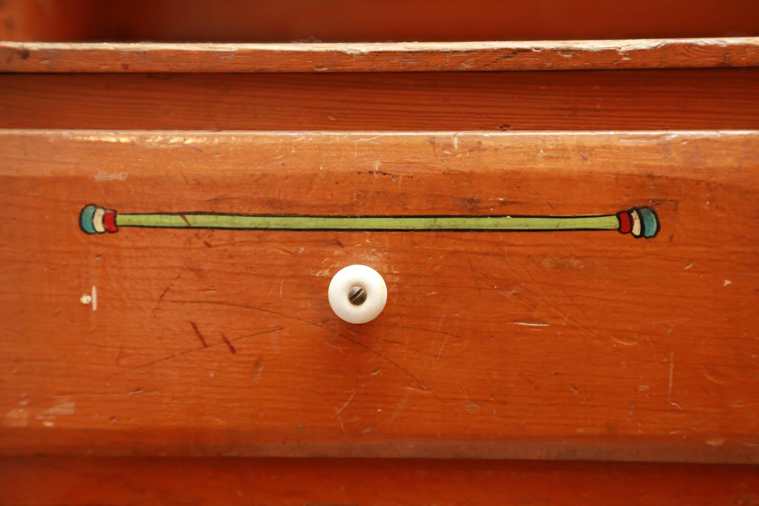 Vintage Salesman Sample Oak Cabinet
