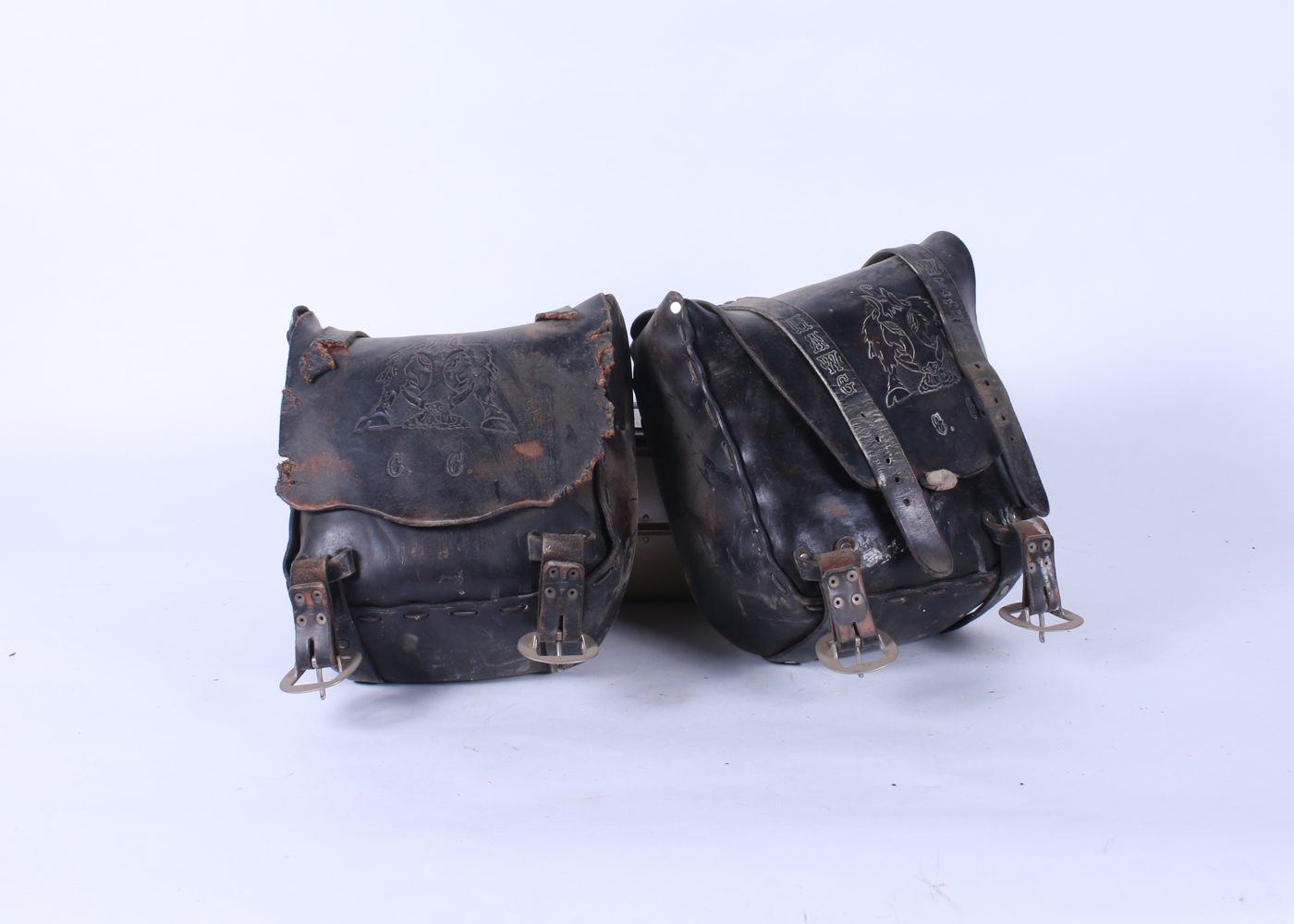Saddle Bags "Wild Hawg" for Motorcycle