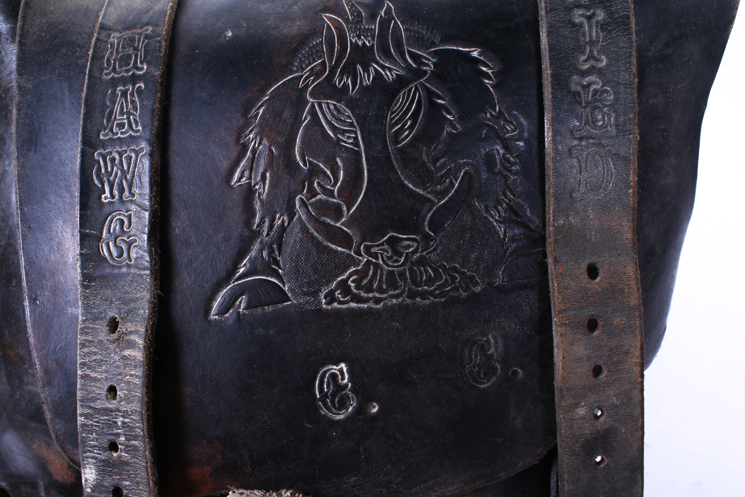 Saddle Bags "Wild Hawg" for Motorcycle