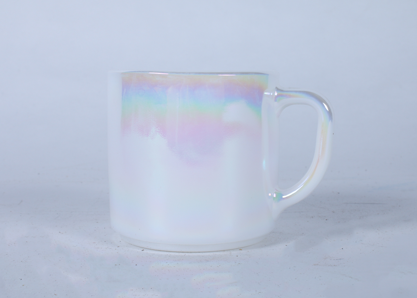 Vintage Opalescent Mug and Decanter Set