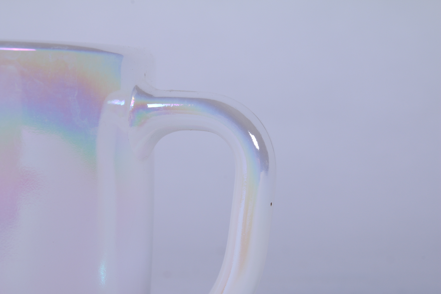 Vintage Opalescent Mug and Decanter Set