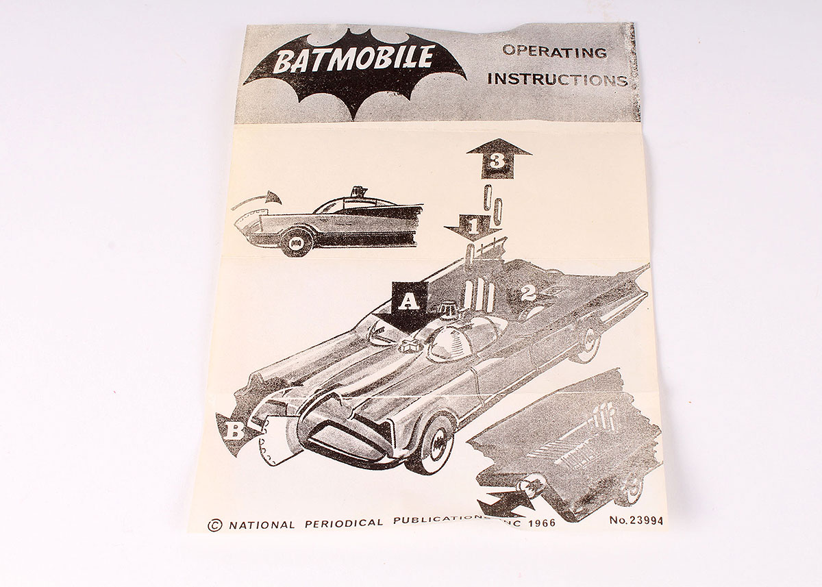 Corgi Toys 267 Rocket Firing Batmobile with Box
