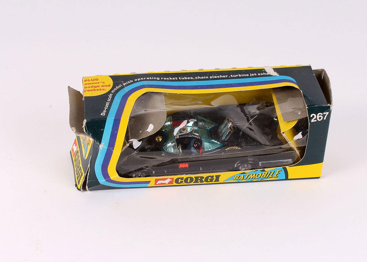 Corgi Toys 267 Rocket Firing Batmobile with Box