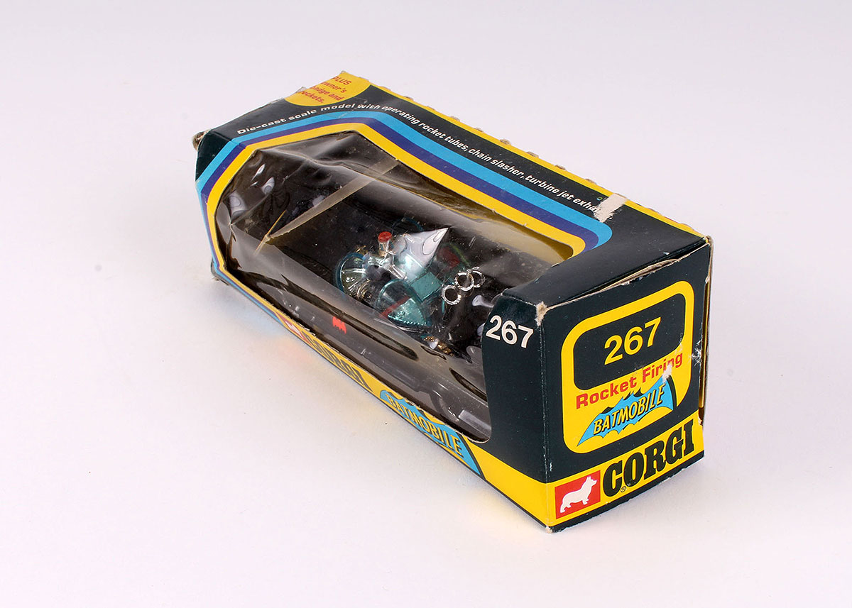 Corgi Toys 267 Rocket Firing Batmobile with Box