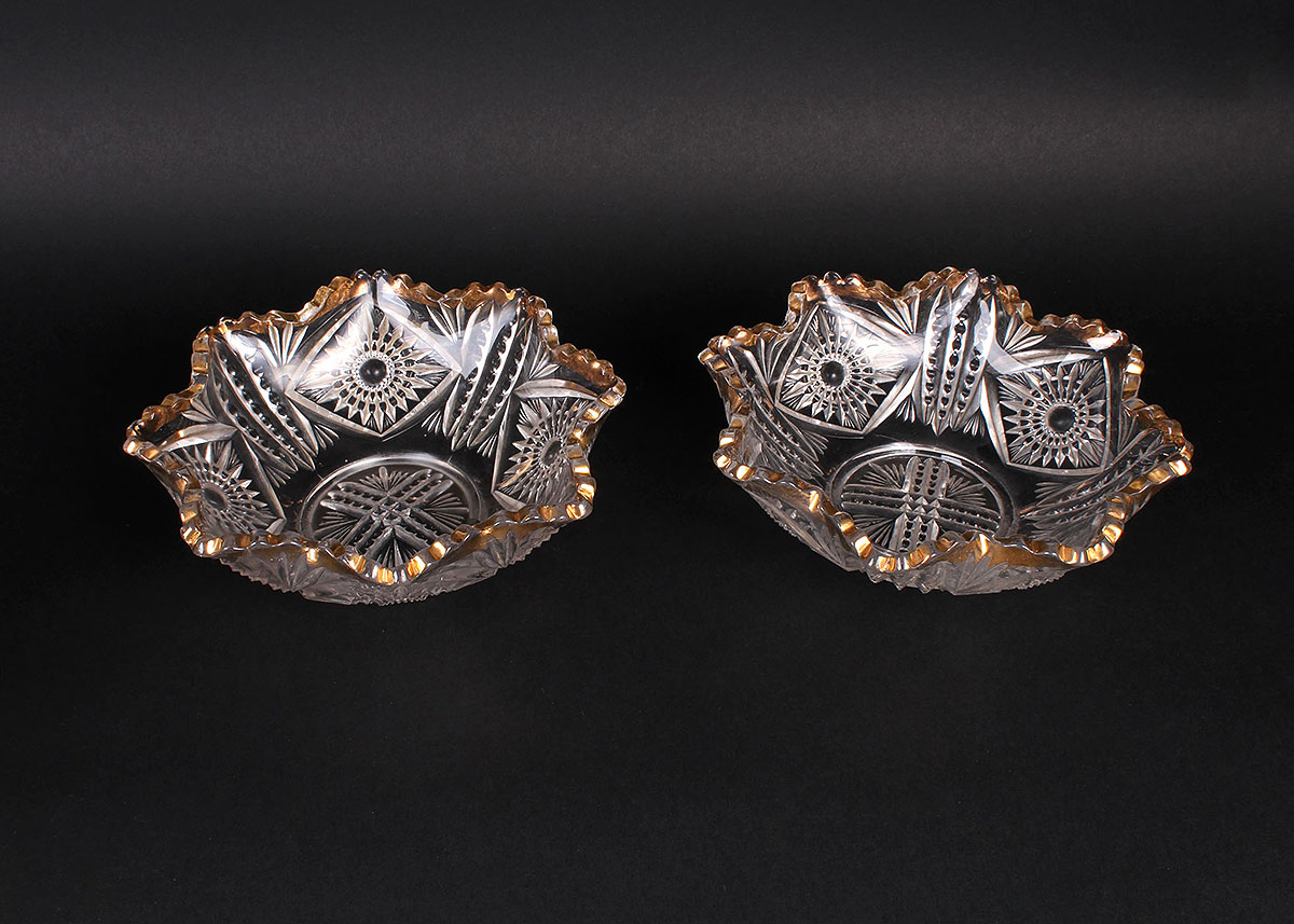 Cut and Pressed Glass Selection