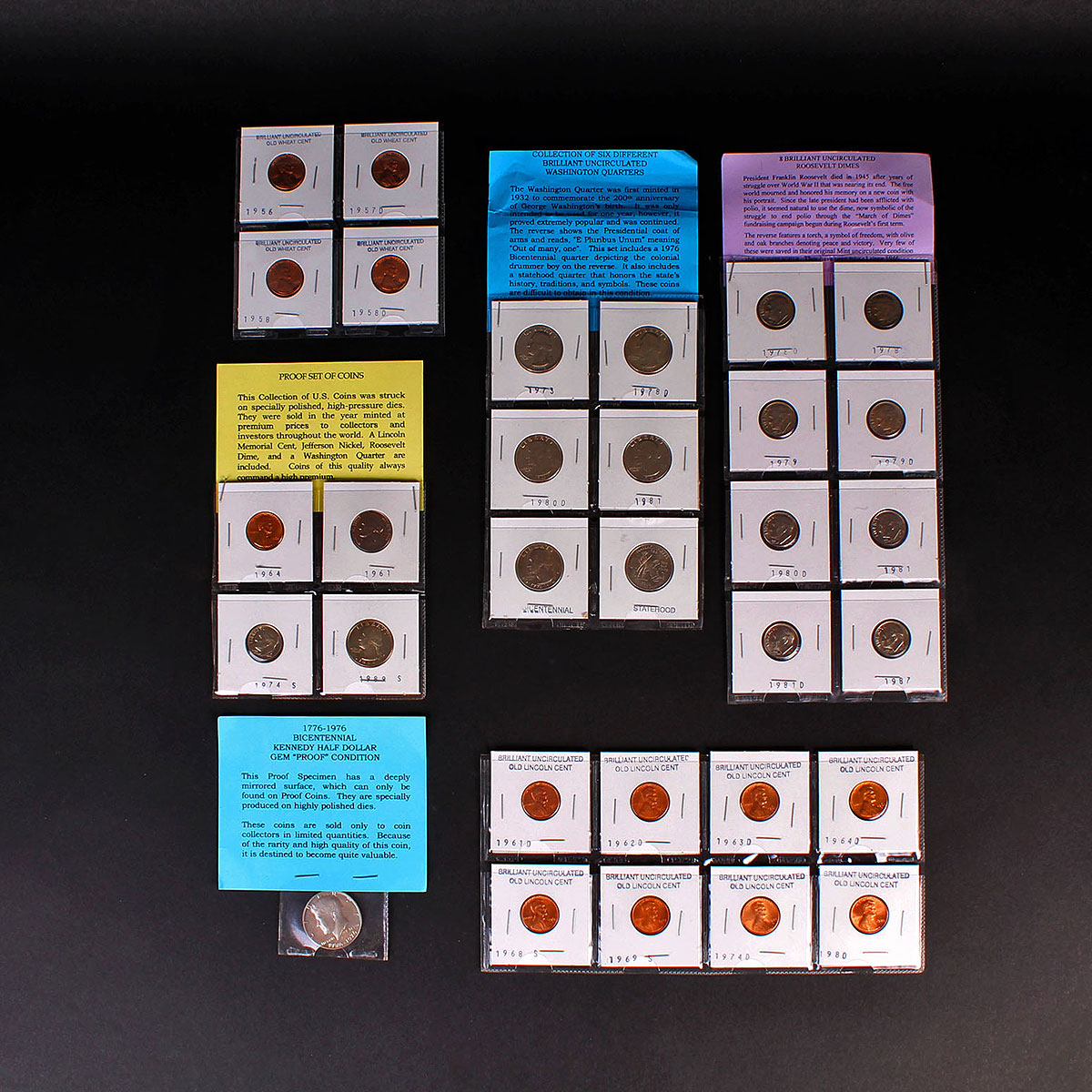Uncirculated and Proof Sets of Coins