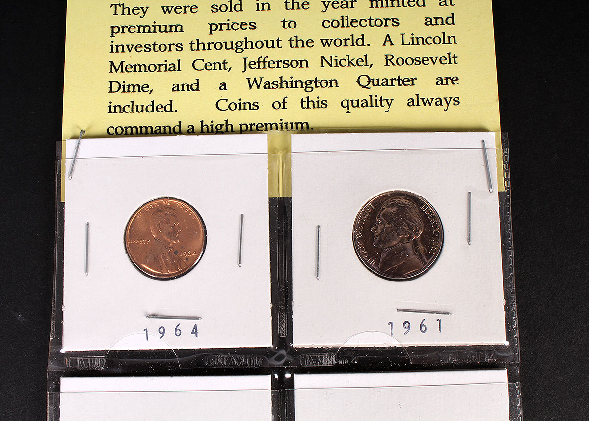 Uncirculated and Proof Sets of Coins