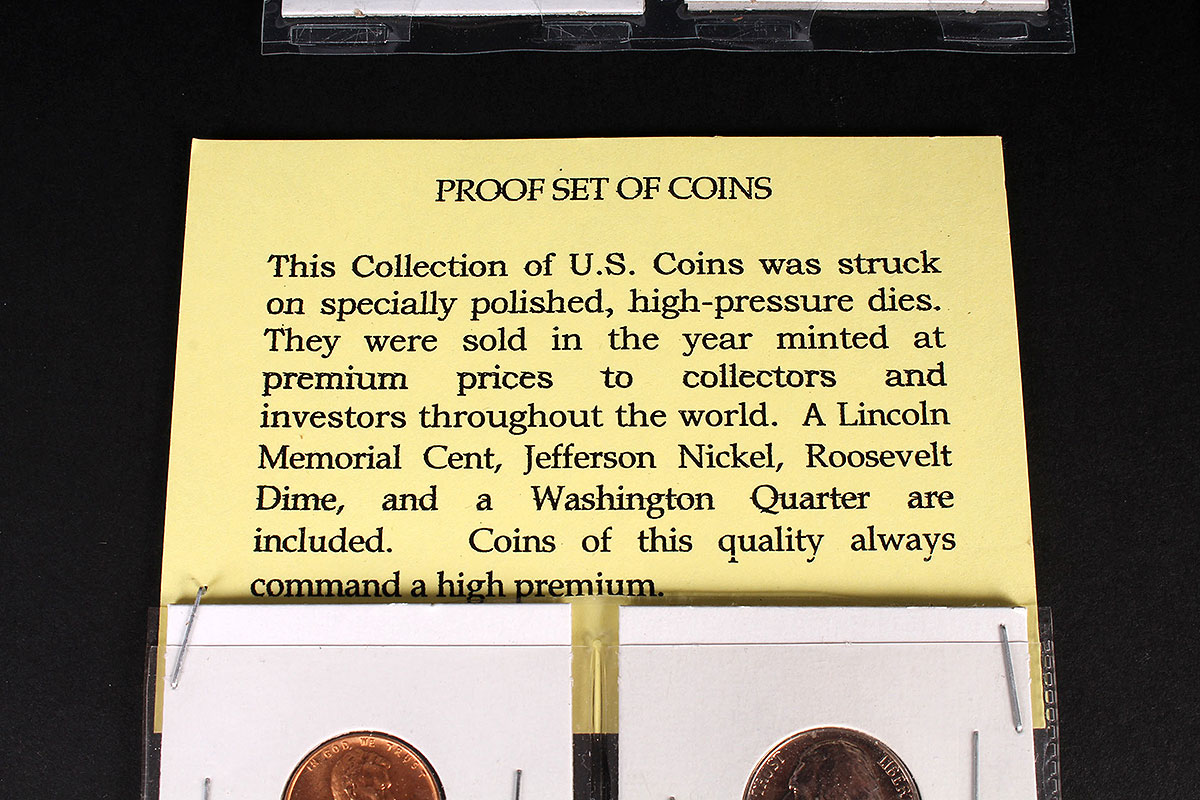 Uncirculated and Proof Sets of Coins
