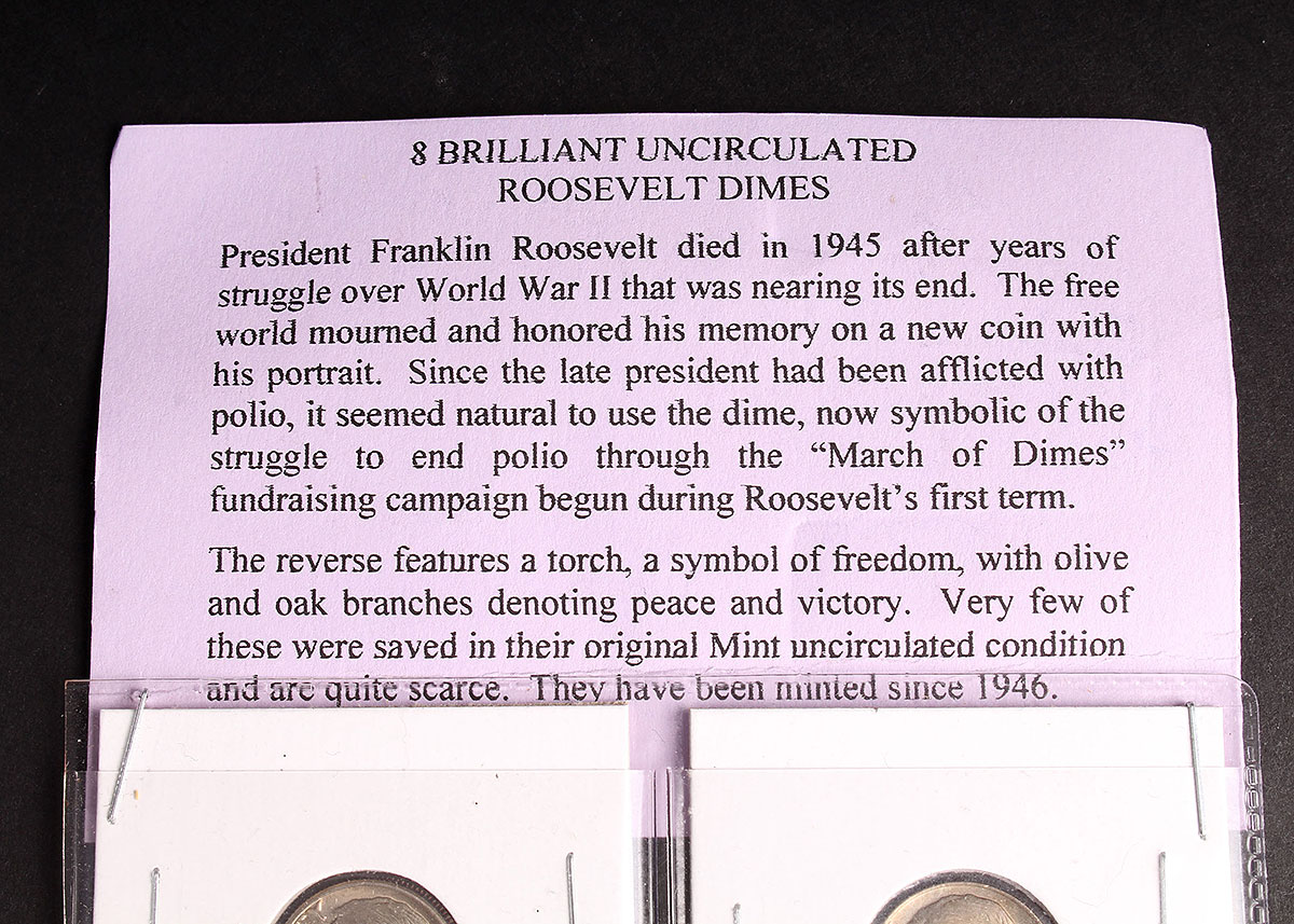 Uncirculated and Proof Sets of Coins