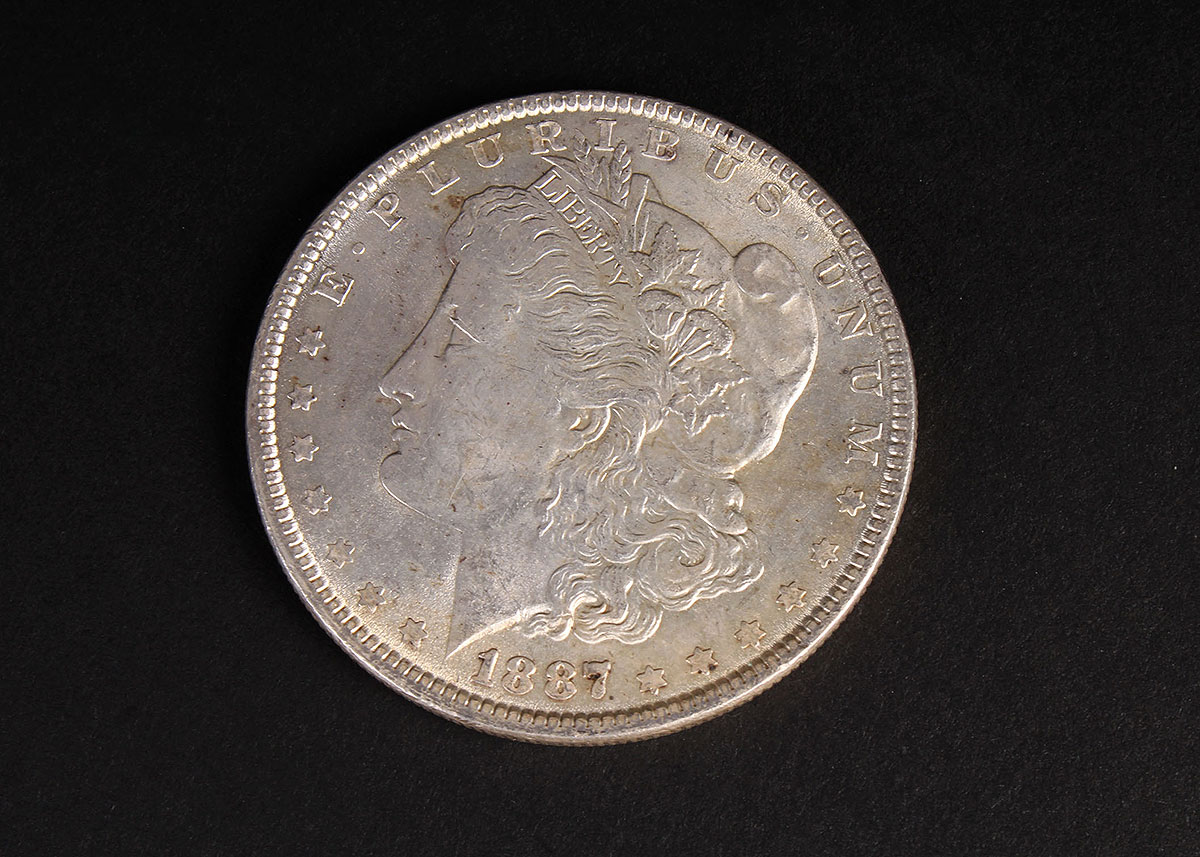 Three Morgan Silver Dollars