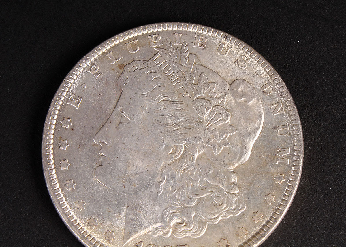 Three Morgan Silver Dollars