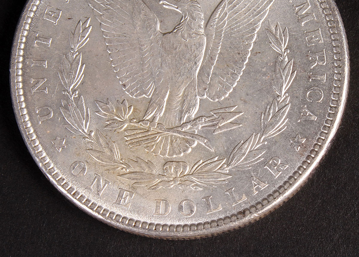 Three Morgan Silver Dollars