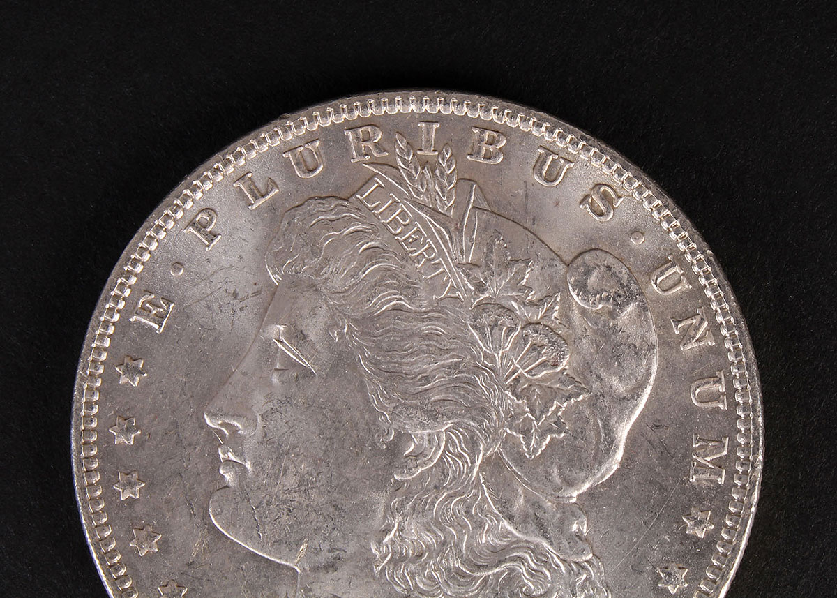Three Morgan Silver Dollars