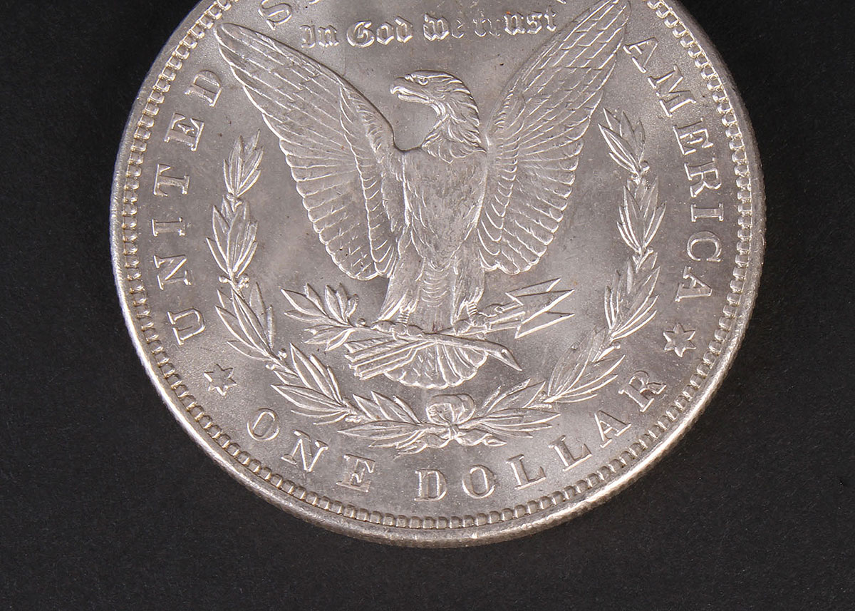 Three Morgan Silver Dollars