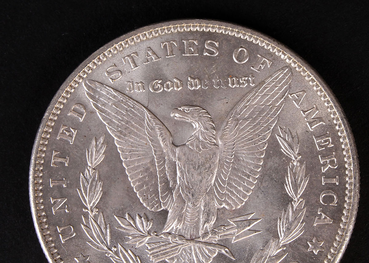 Three Morgan Silver Dollars