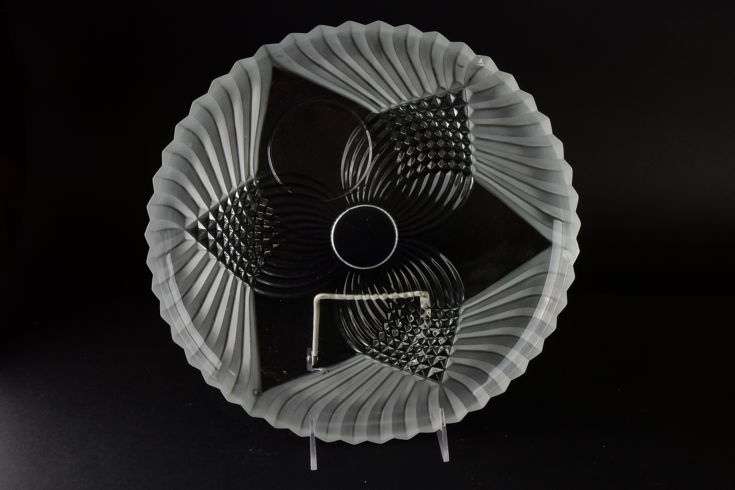 Assortment of Pressed Glass Items