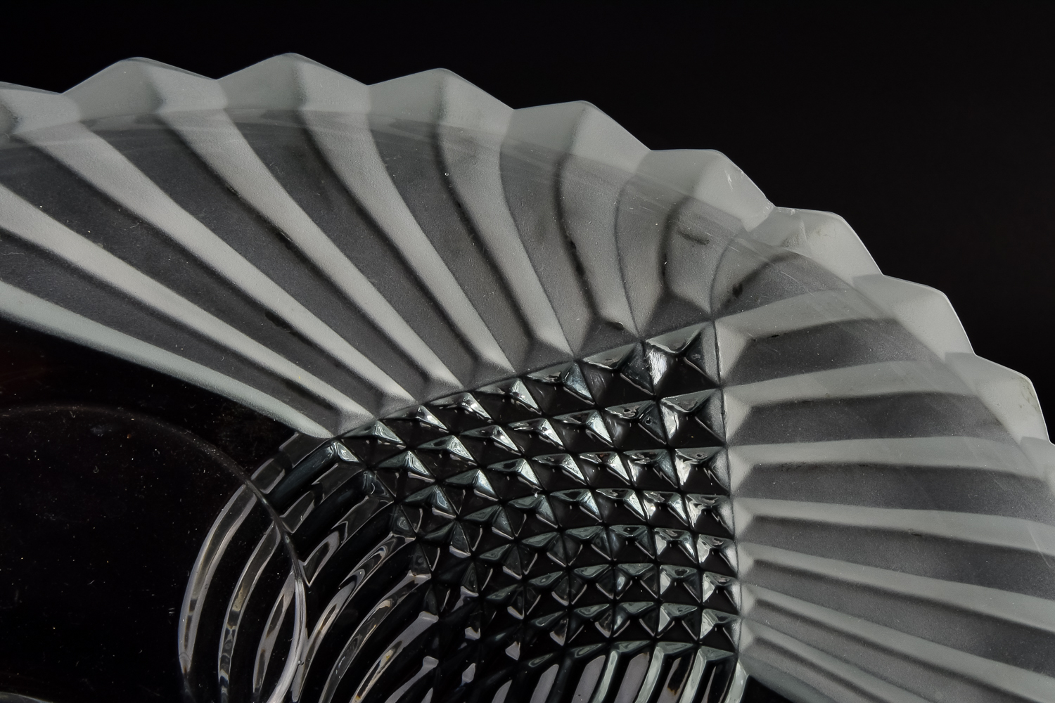 Assortment of Pressed Glass Items