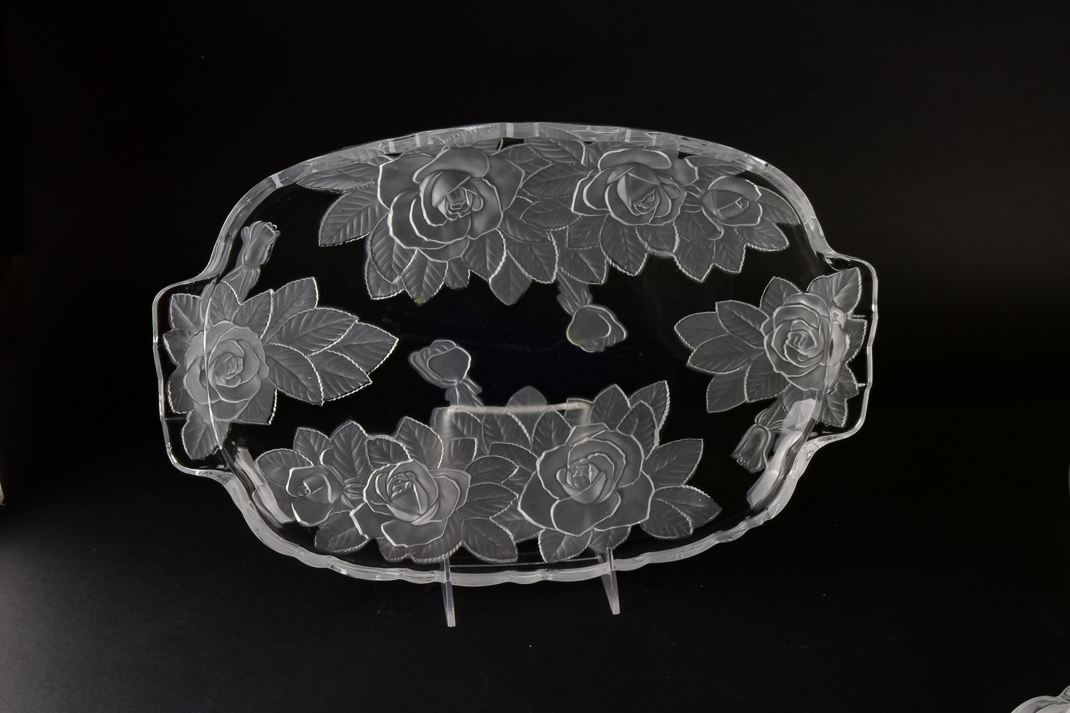 Assortment of Pressed Glass Items