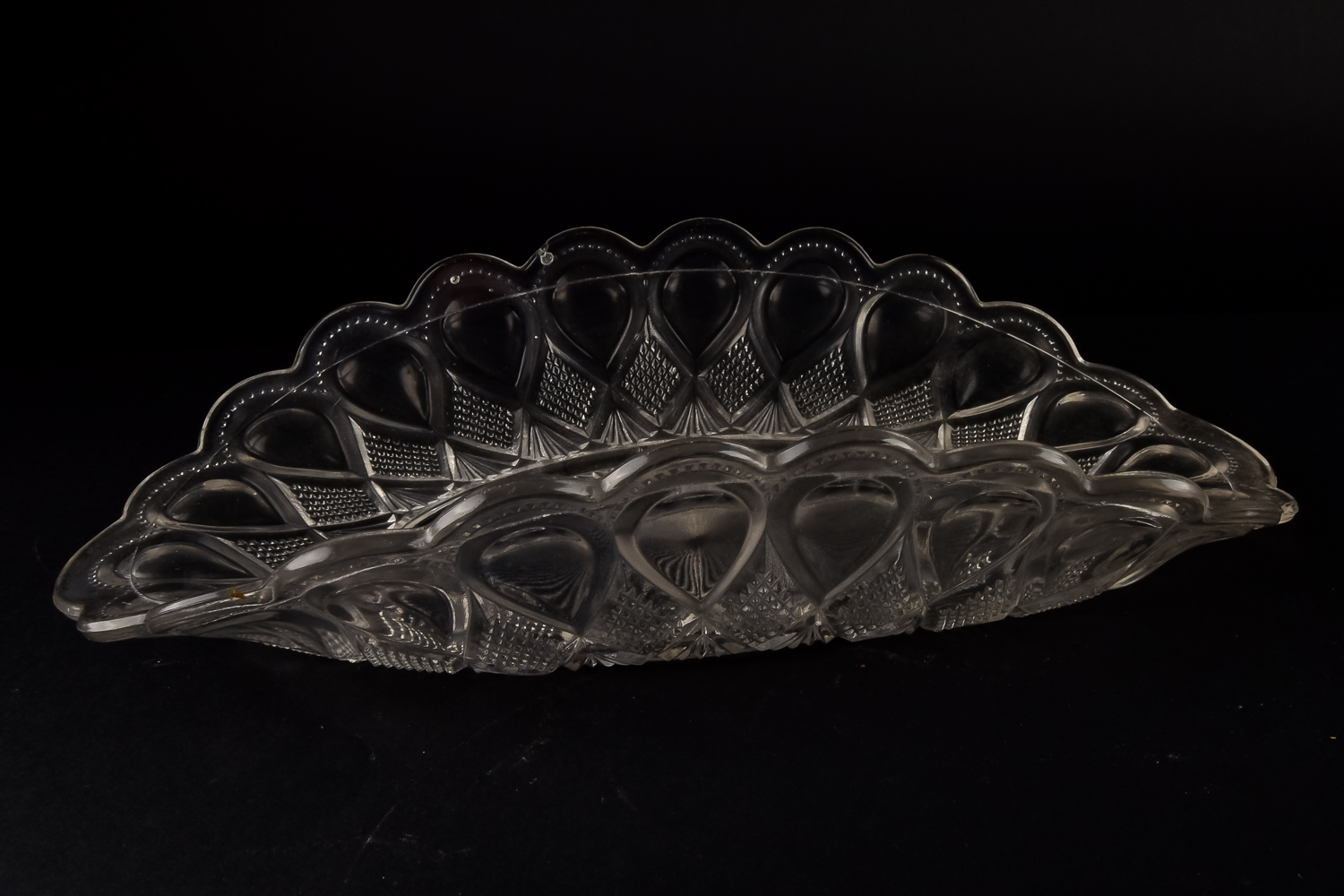 Assortment of Pressed Glass Items