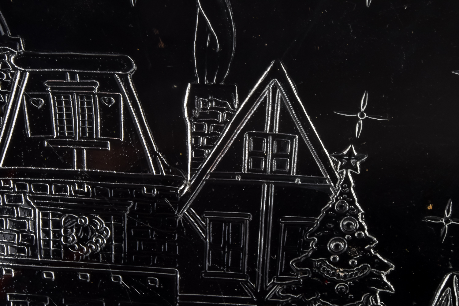 Assortment of Pressed Glass Items