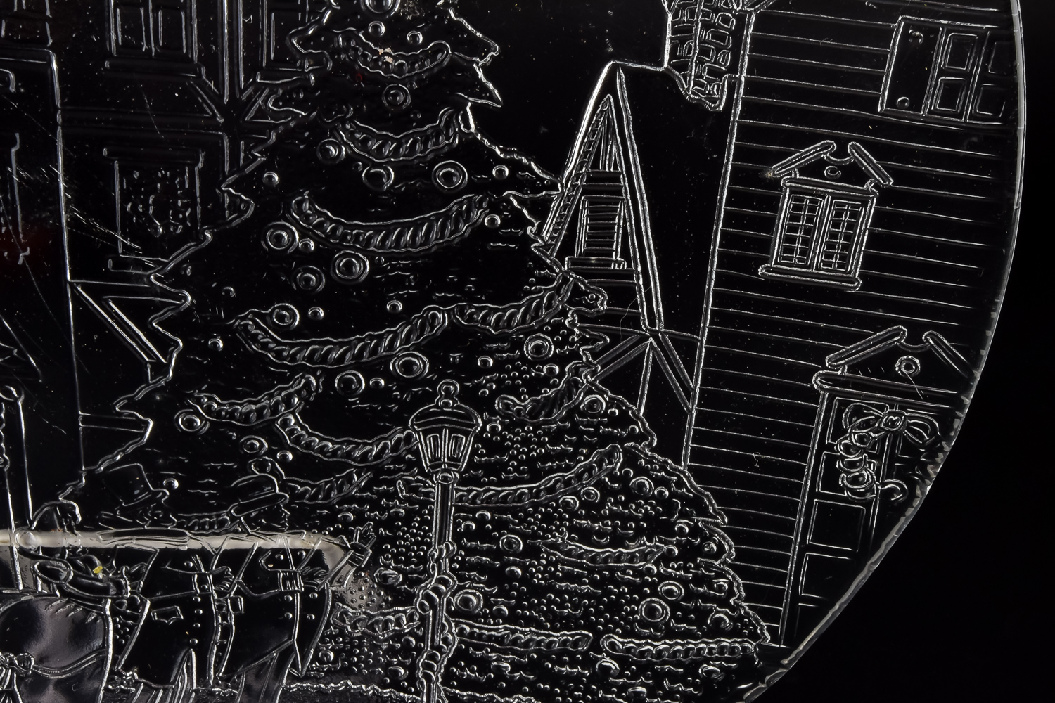 Assortment of Pressed Glass Items