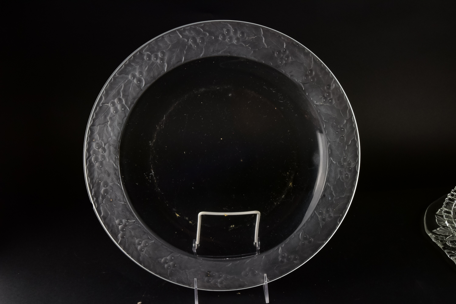 Assortment of Pressed Glass Items