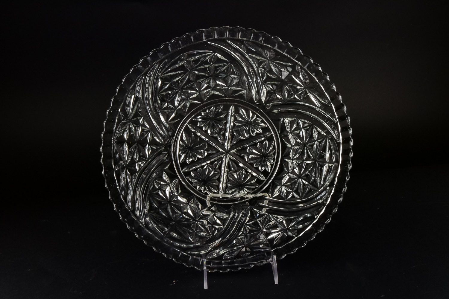 Assortment of Pressed Glass Items