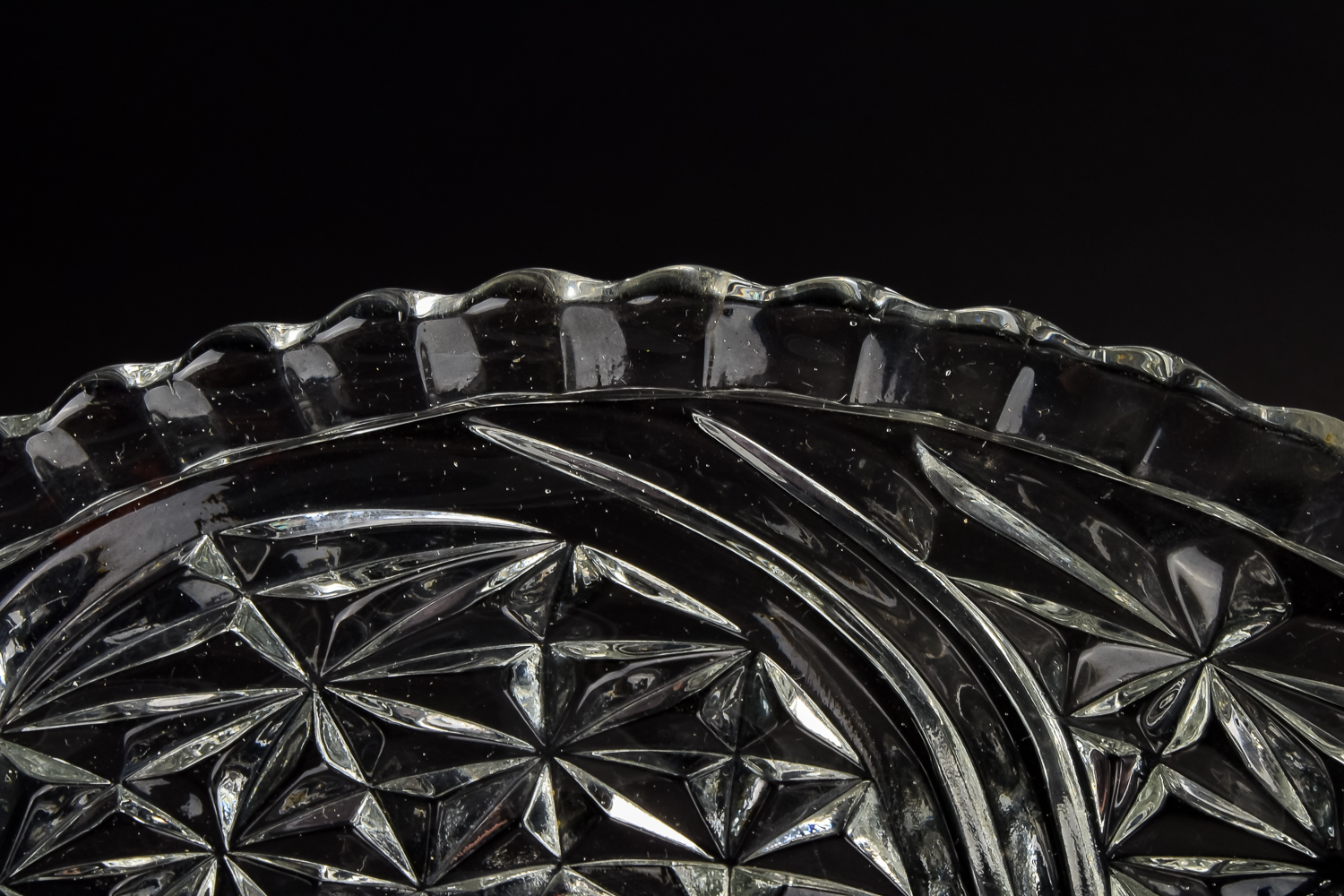 Assortment of Pressed Glass Items