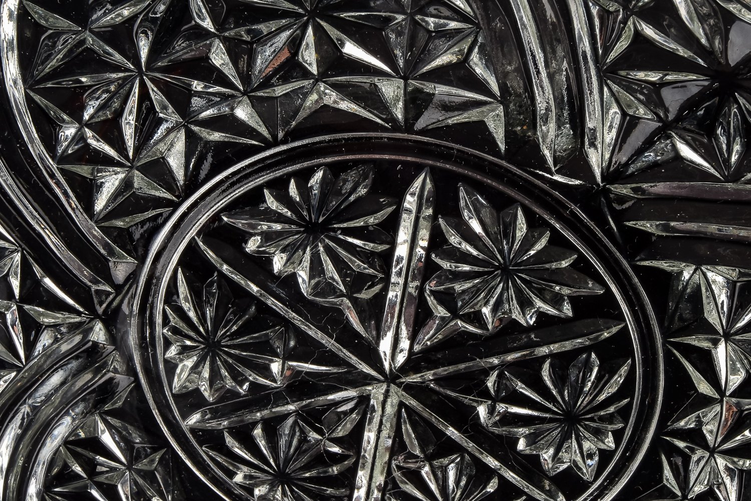 Assortment of Pressed Glass Items