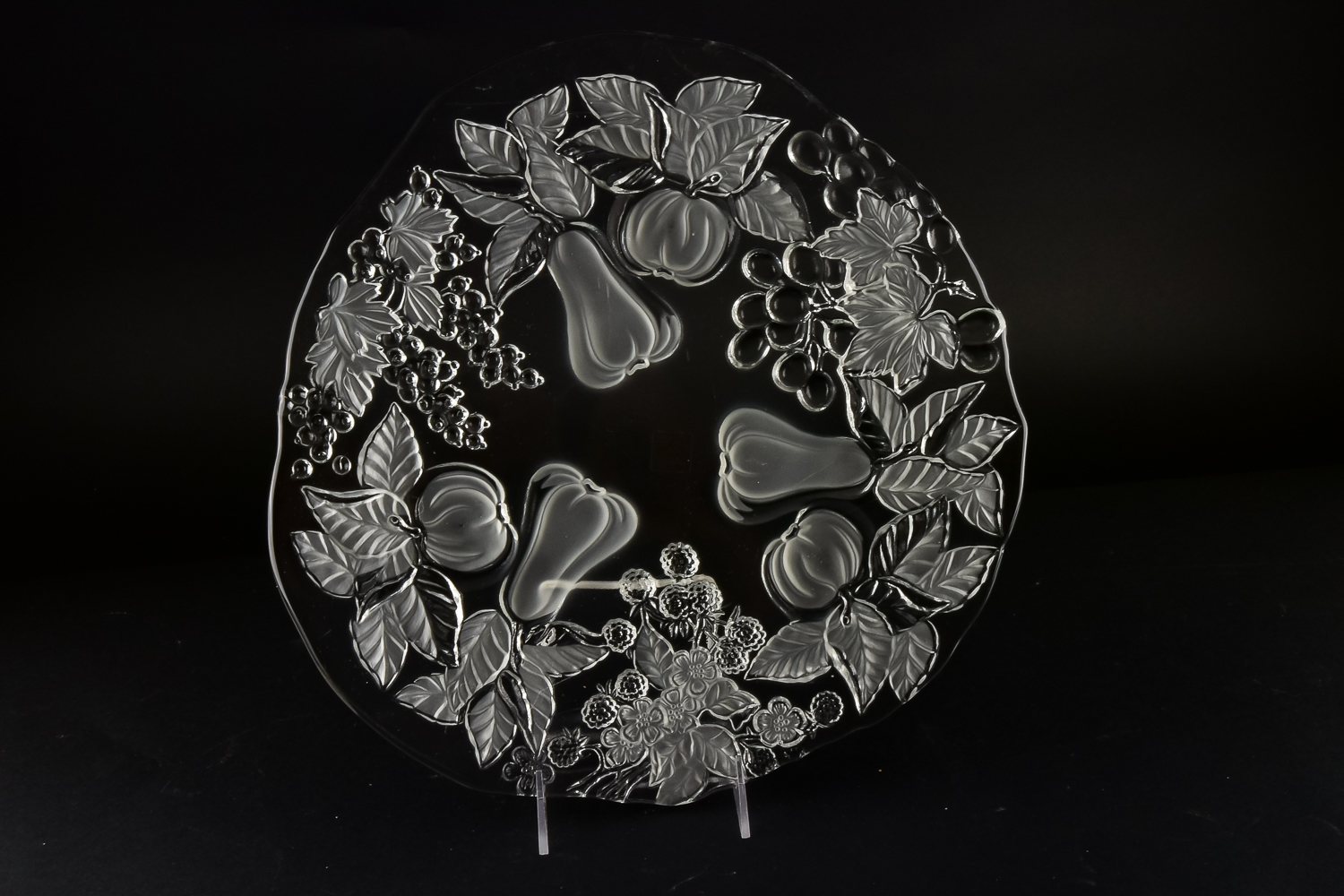 Assortment of Pressed Glass Items