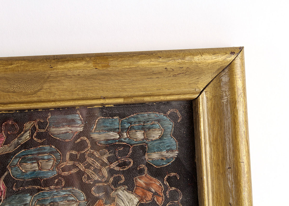 Framed Handstitched Art Piece