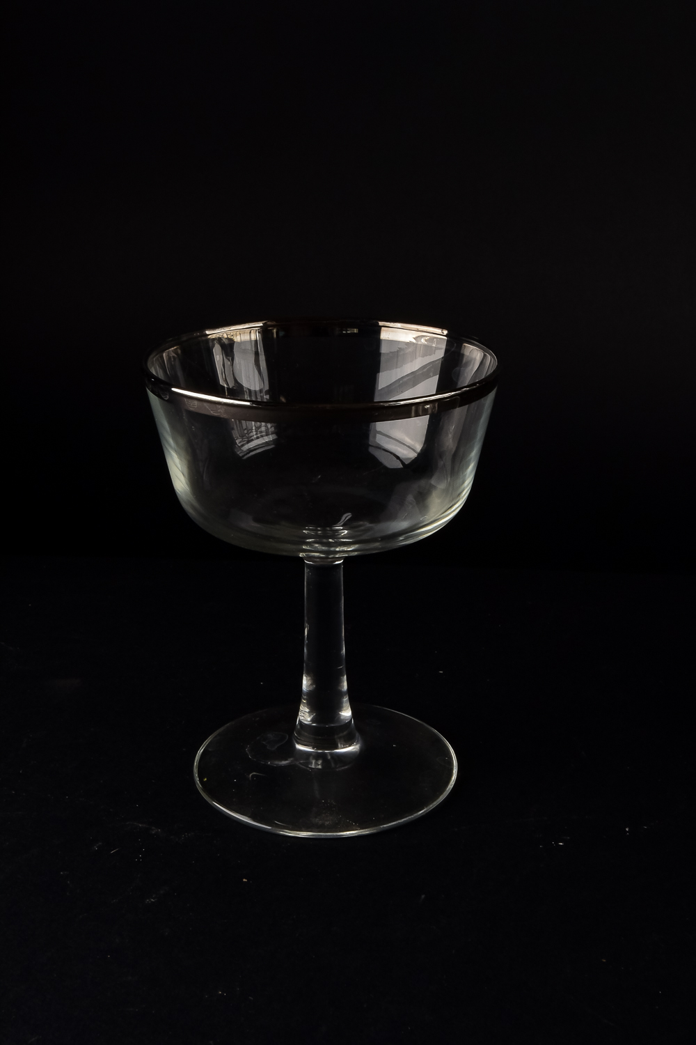 Silver Rimmed Barware