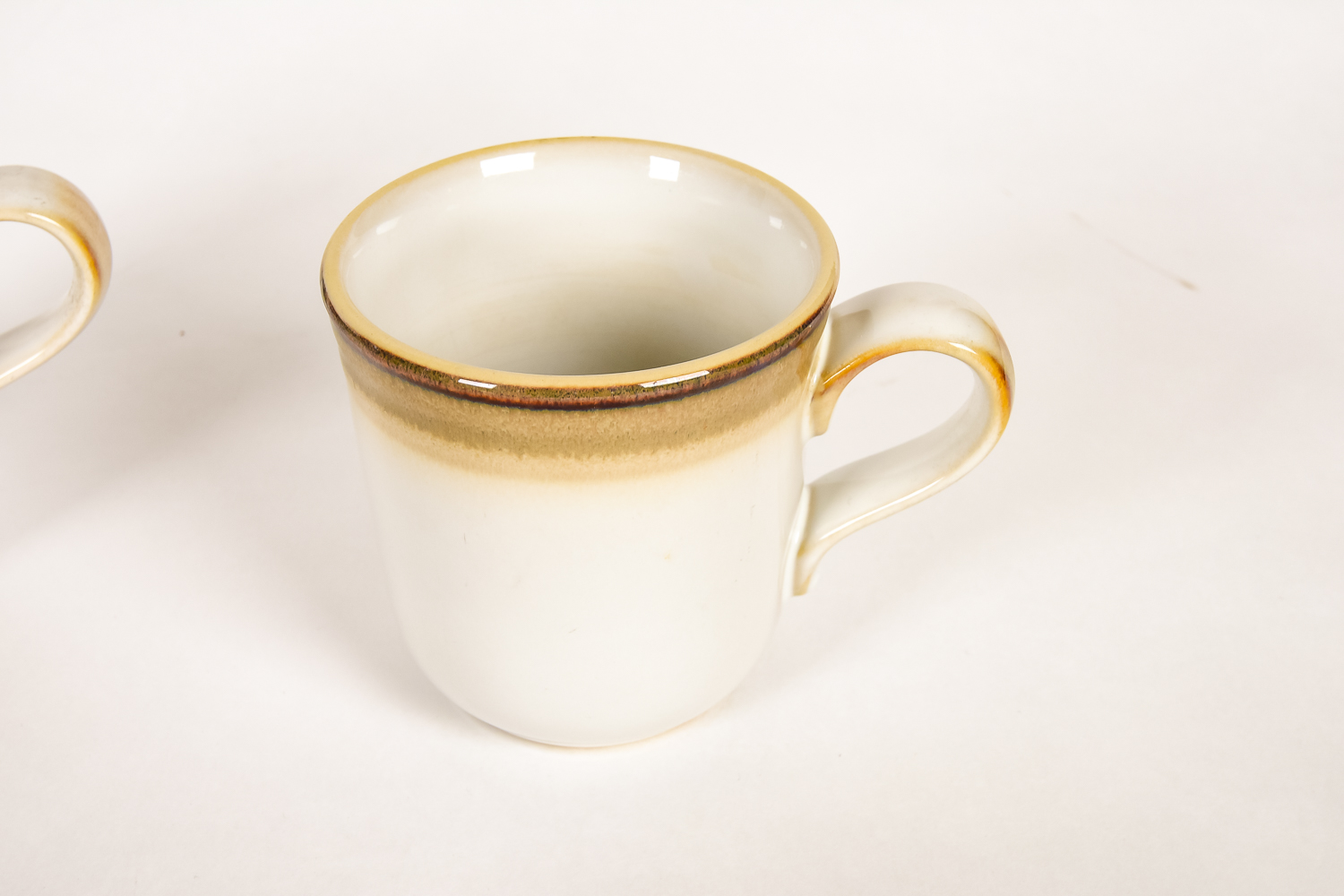 Brown and Cream Noritake Stoneware Dishes