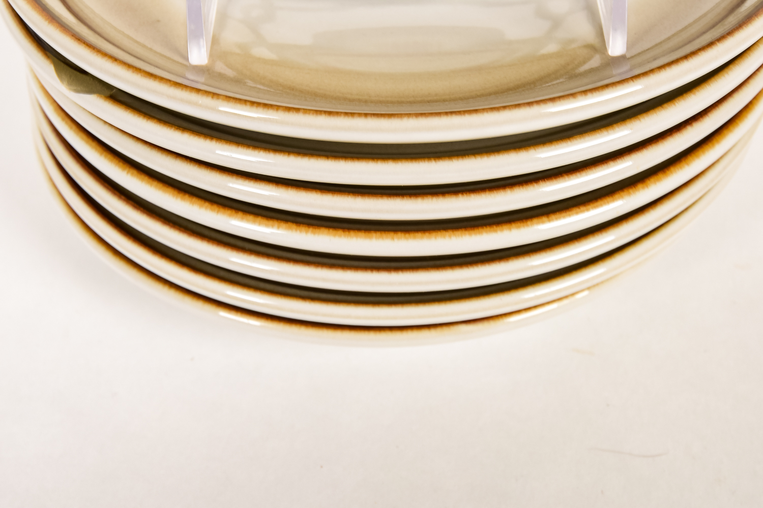 Brown and Cream Noritake Stoneware Dishes