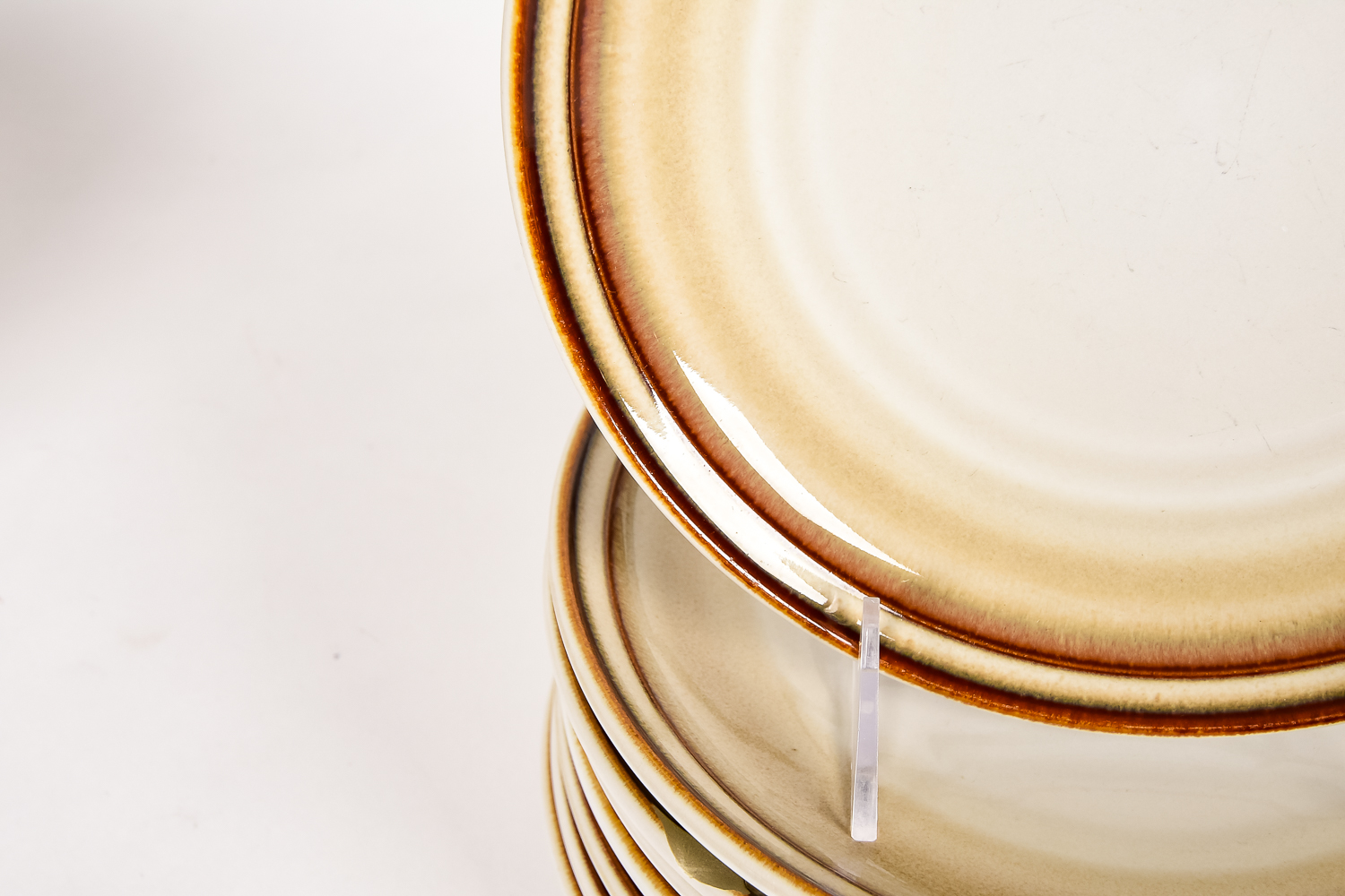 Brown and Cream Noritake Stoneware Dishes