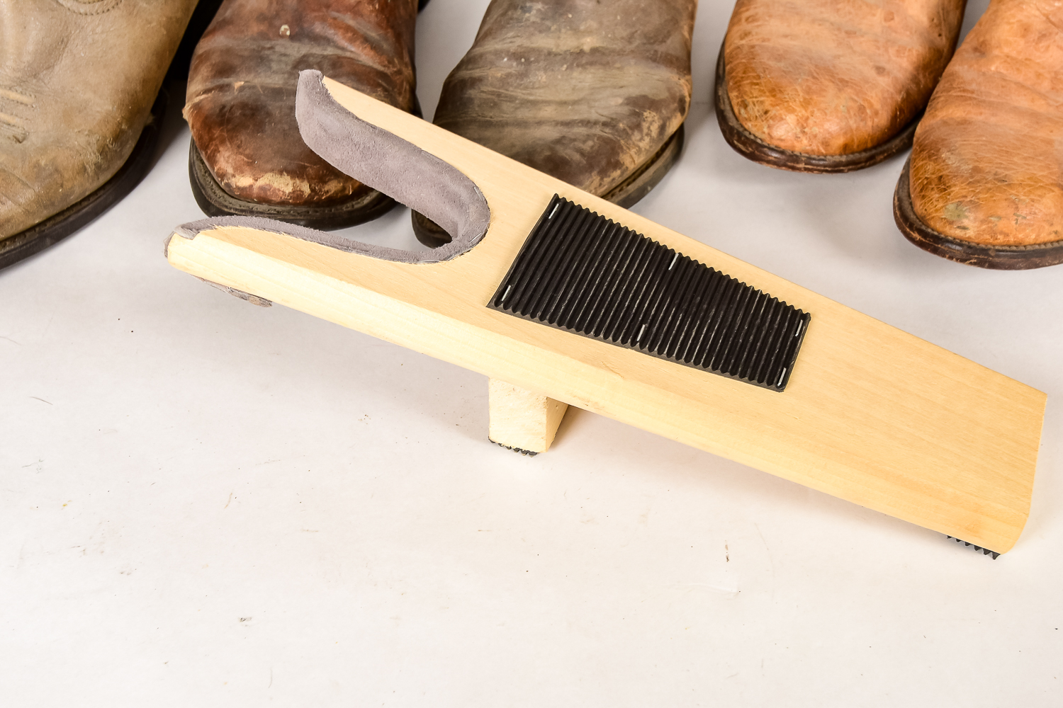 Four Pairs of Men's Western Style Boots