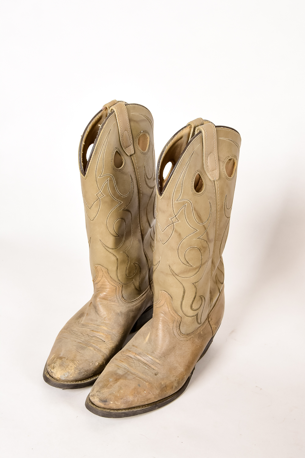 Four Pairs of Men's Western Style Boots