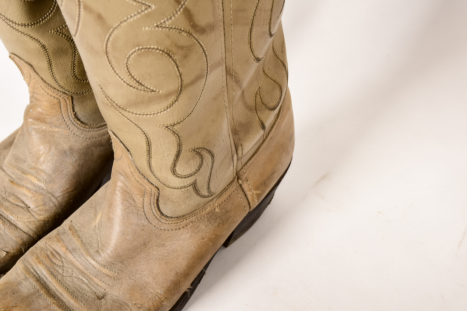 Four Pairs of Men's Western Style Boots