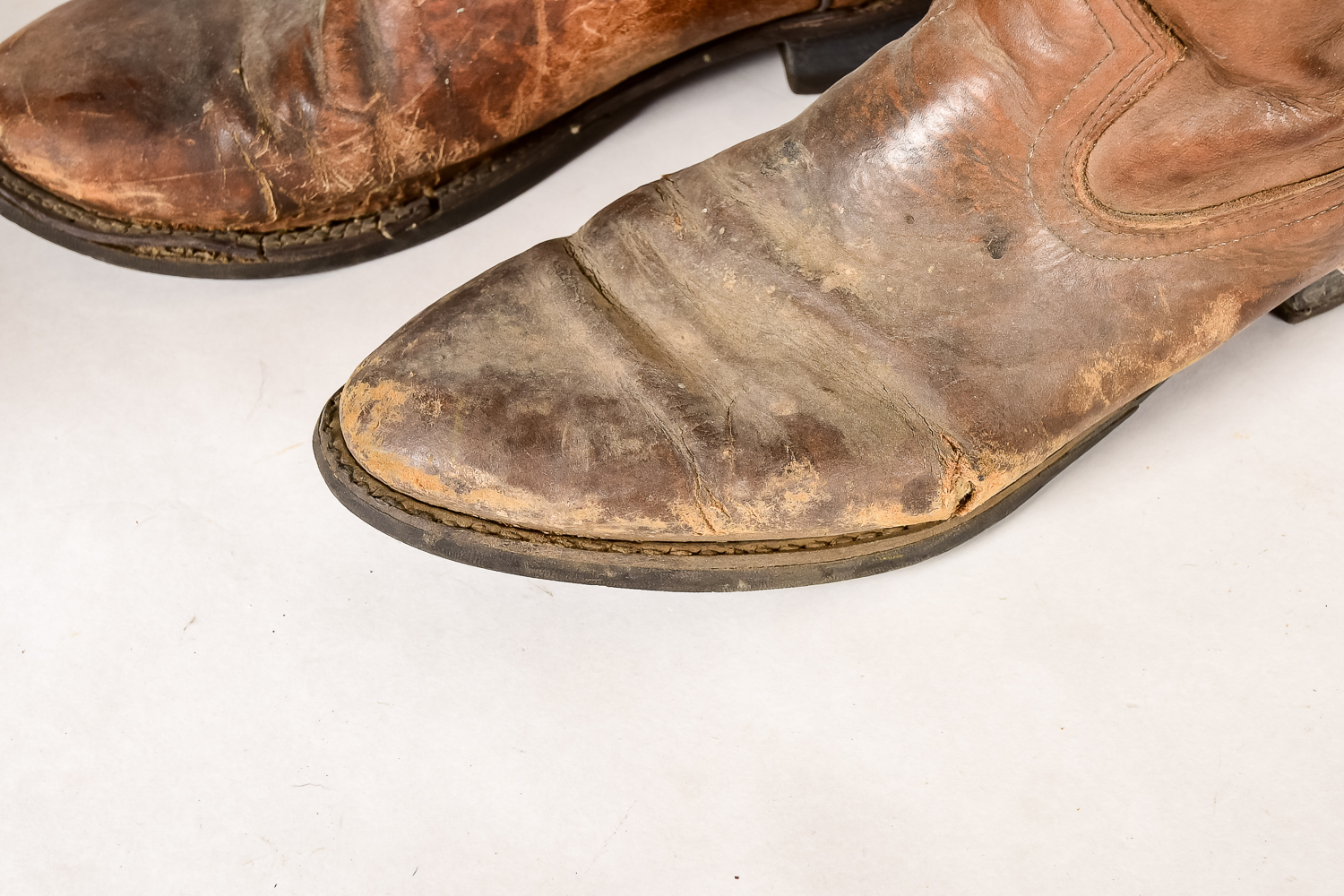 Four Pairs of Men's Western Style Boots