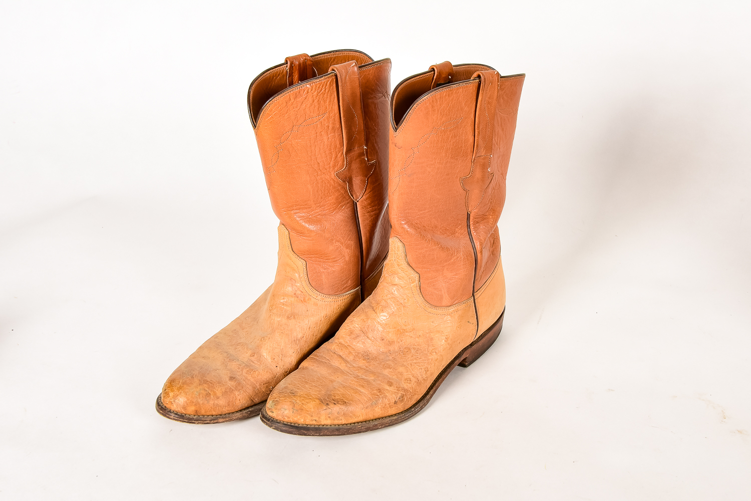 Four Pairs of Men's Western Style Boots