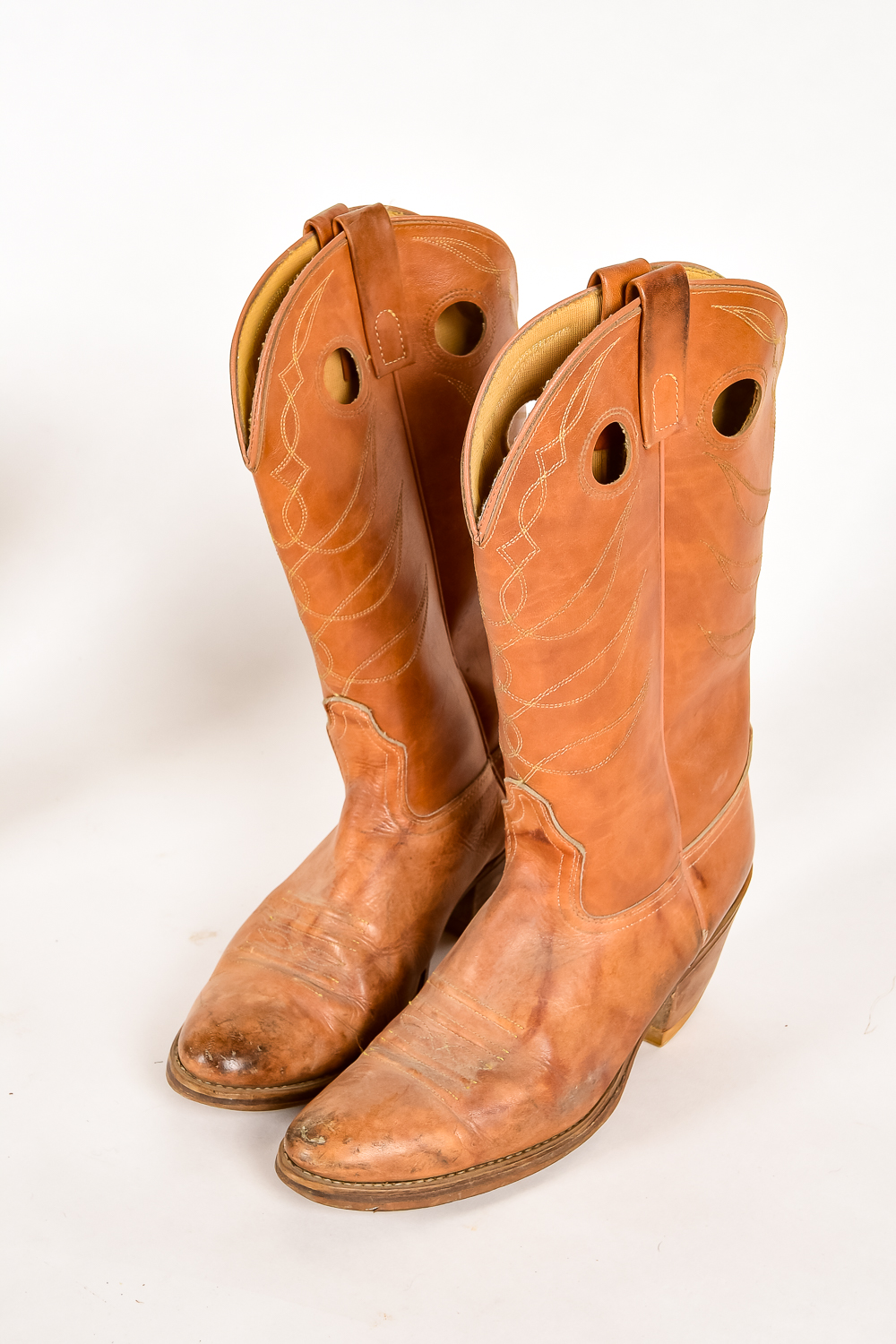 Four Pairs of Men's Western Style Boots