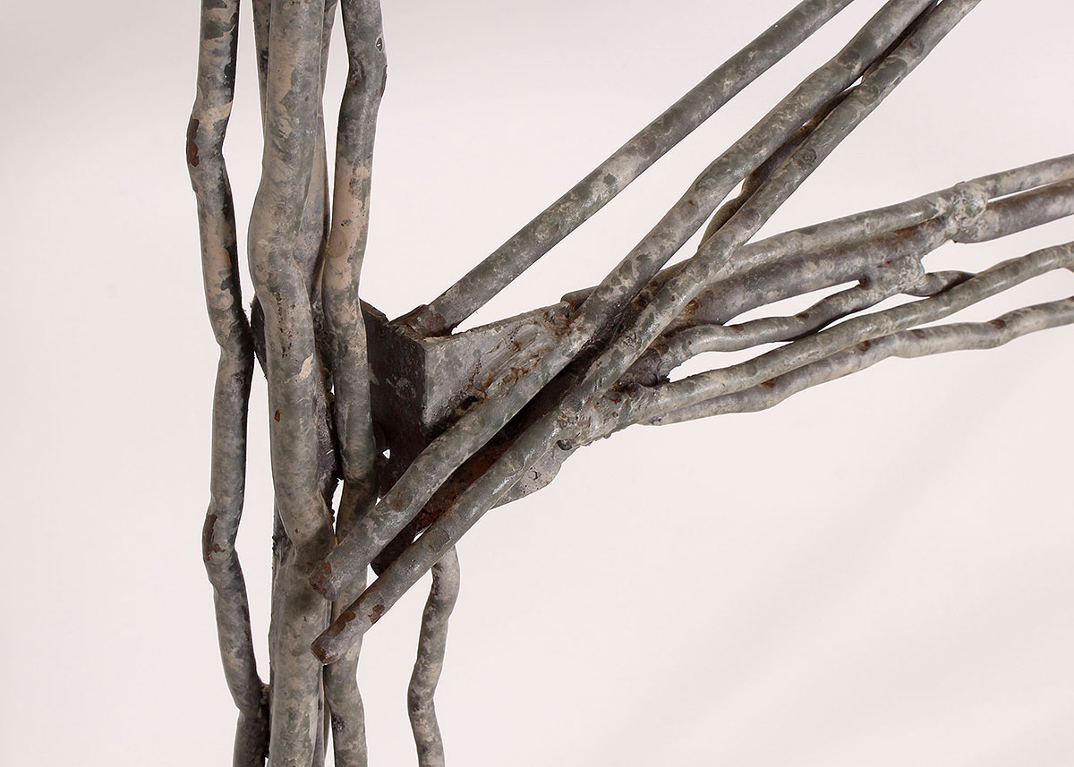 Custom Handcrafted Iron Canopy Queen Bed