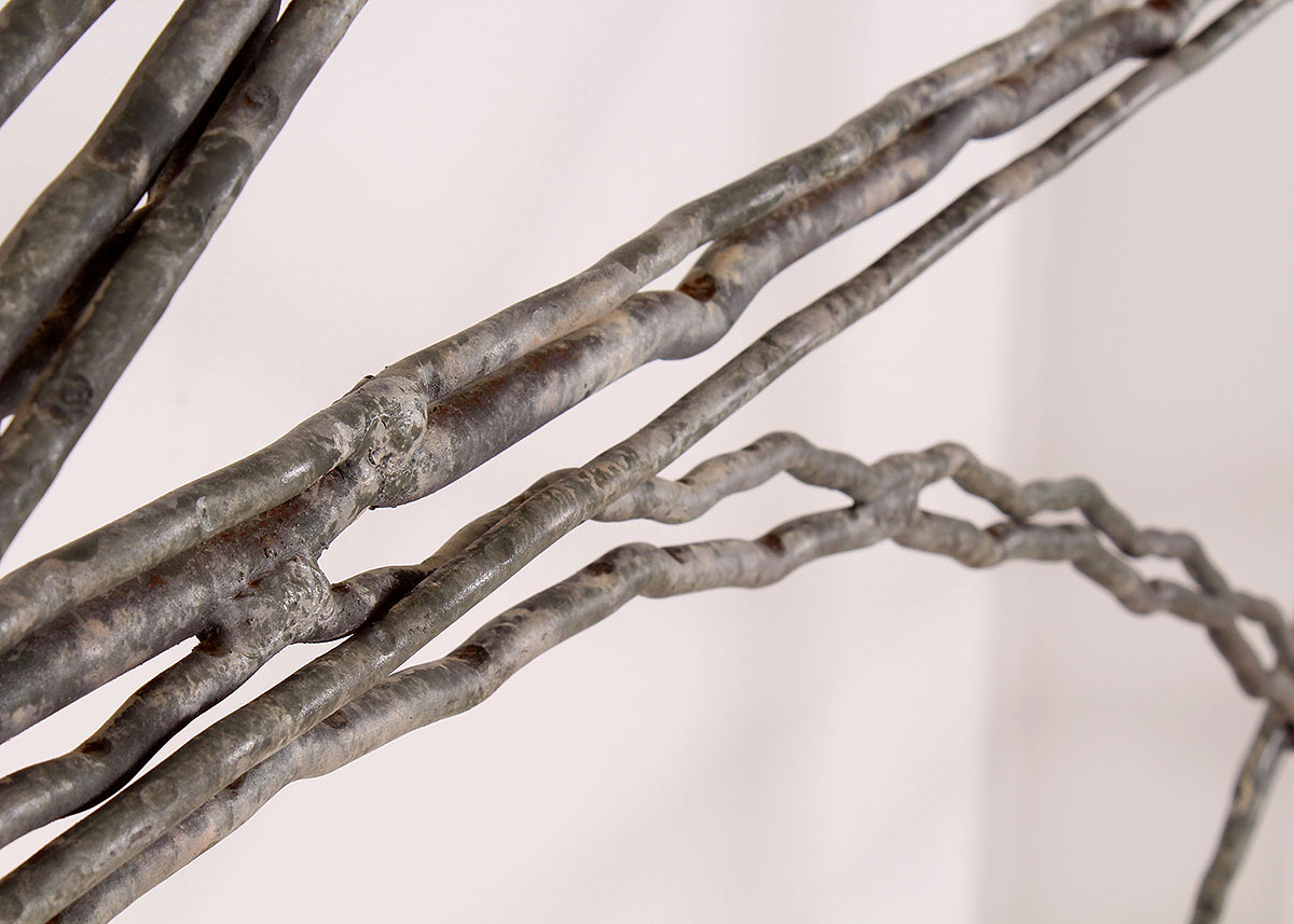 Custom Handcrafted Iron Canopy Queen Bed