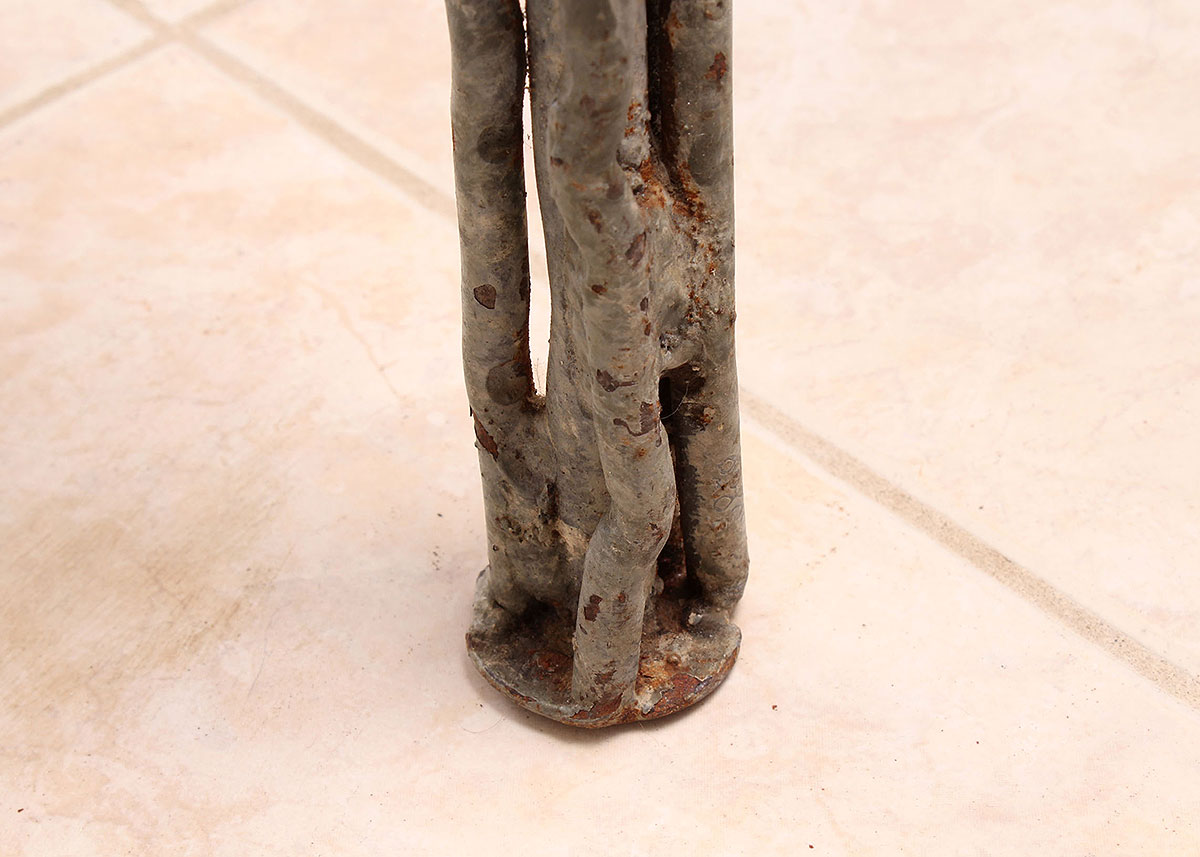 Custom Handcrafted Iron Canopy Queen Bed